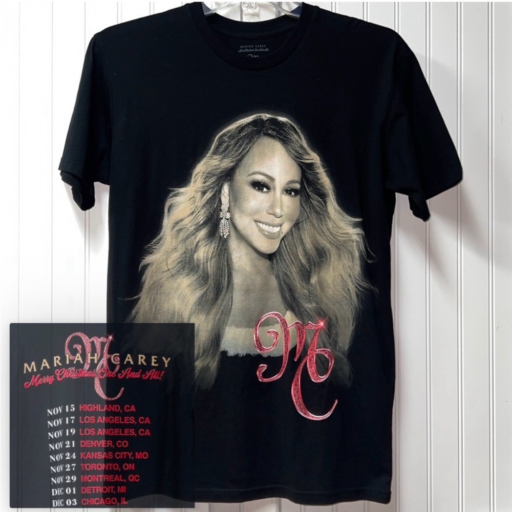 Mariah Carey Concert Tour Shirt M